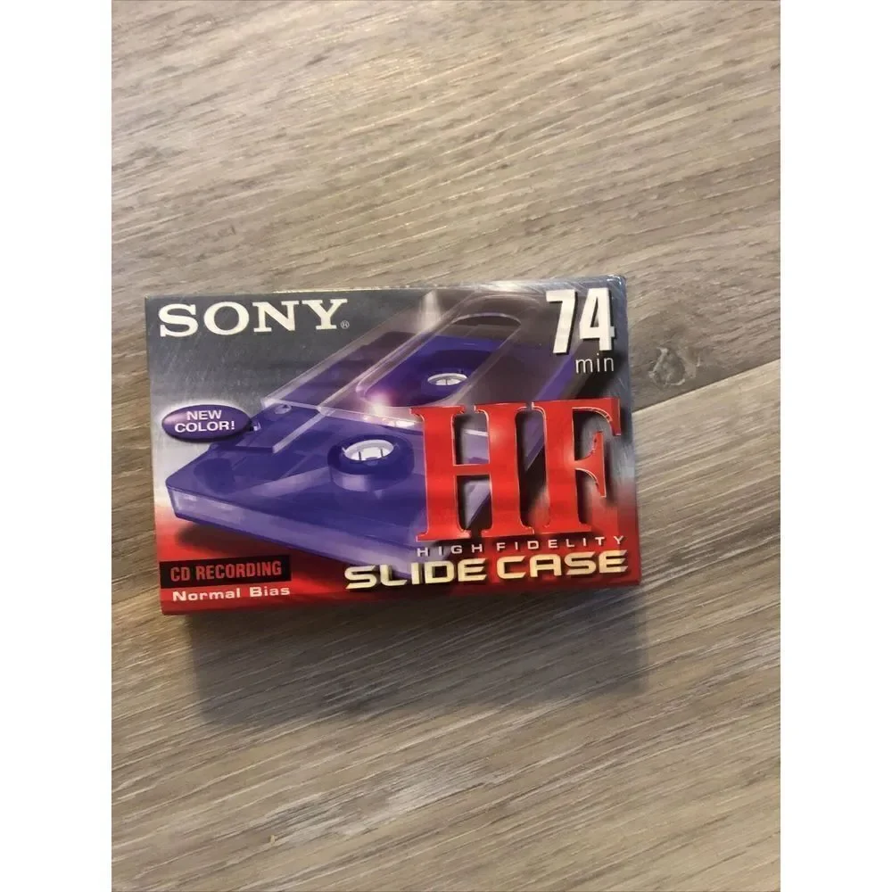 Sony 74 Min. HF High Fidelity CD Recording Normal Bias Cassette.